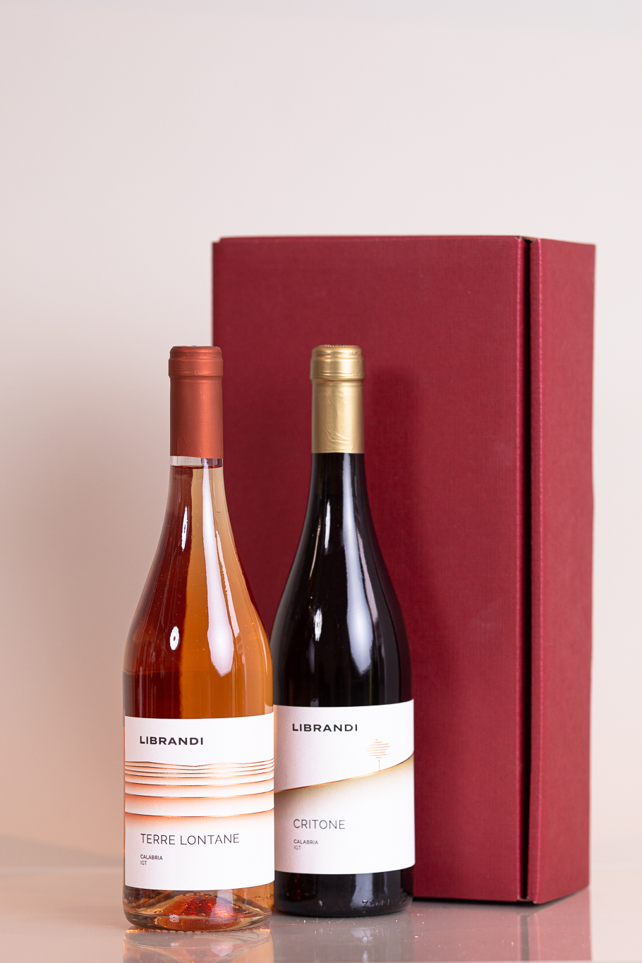 Präsent "Buongiorno" - Weine in hochwertiger Geschenkverpackung