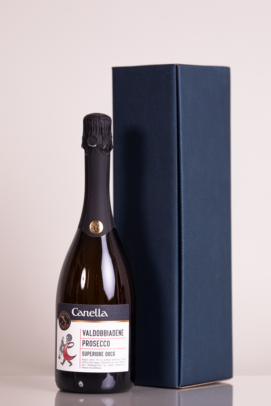 Präsent "Valdobbiadene" -Spumante in hochwertiger Geschenkverpackung