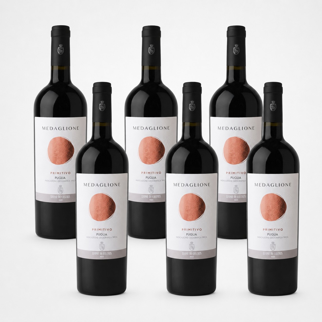 Il Medaglione Primitivo Puglia IGT 2022 6er Weinpaket