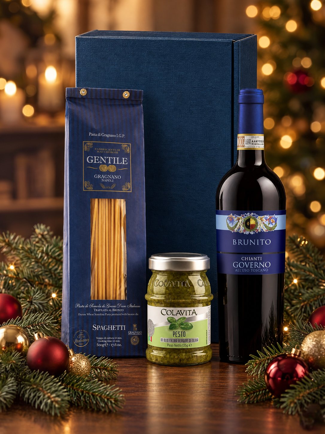Firmenpräsent Natale Azzurro