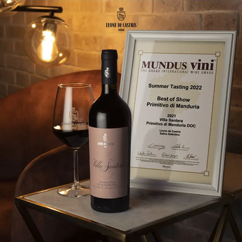 Villa Santera Primitivo mit Auszeichnung