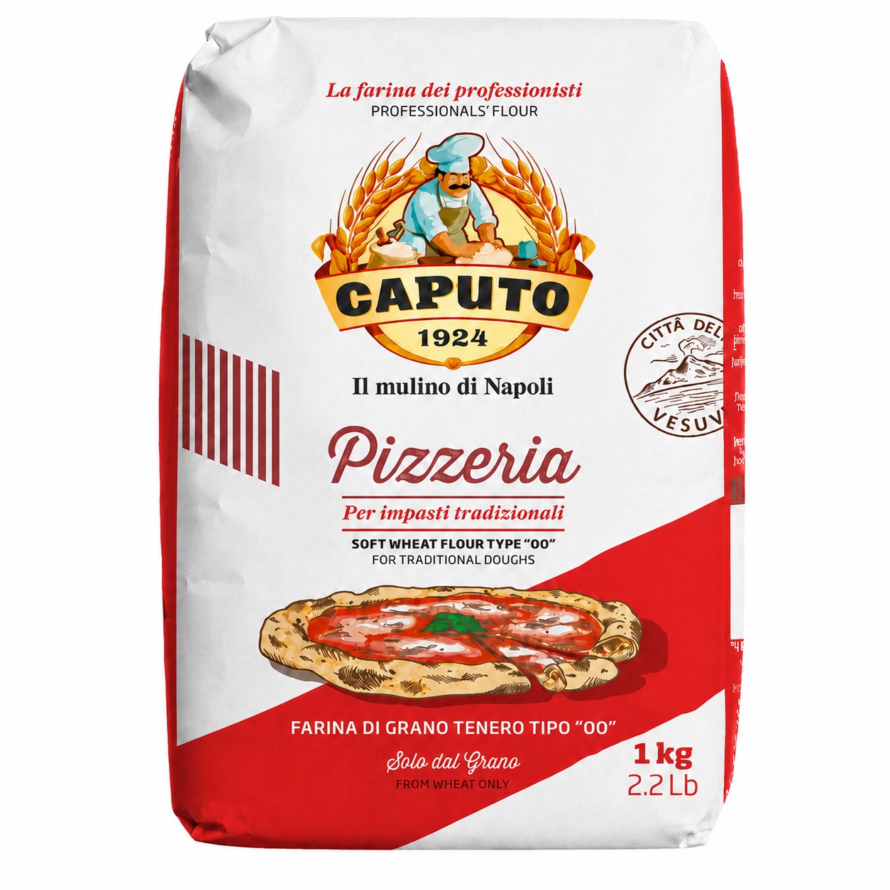 Weizenmehl Typ 00 für Pizza - Farina Pizzeria