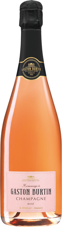 Champagner Hommage à Gaston Burtin Rosé