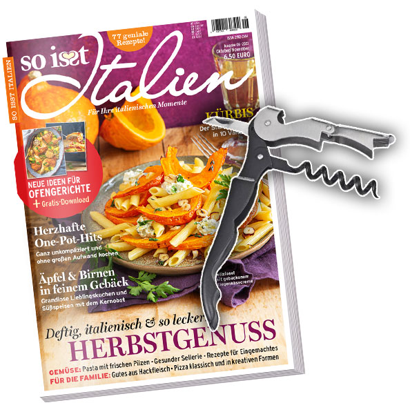 Kellnermesser & So is(s)t Italien Rezeptmagazin