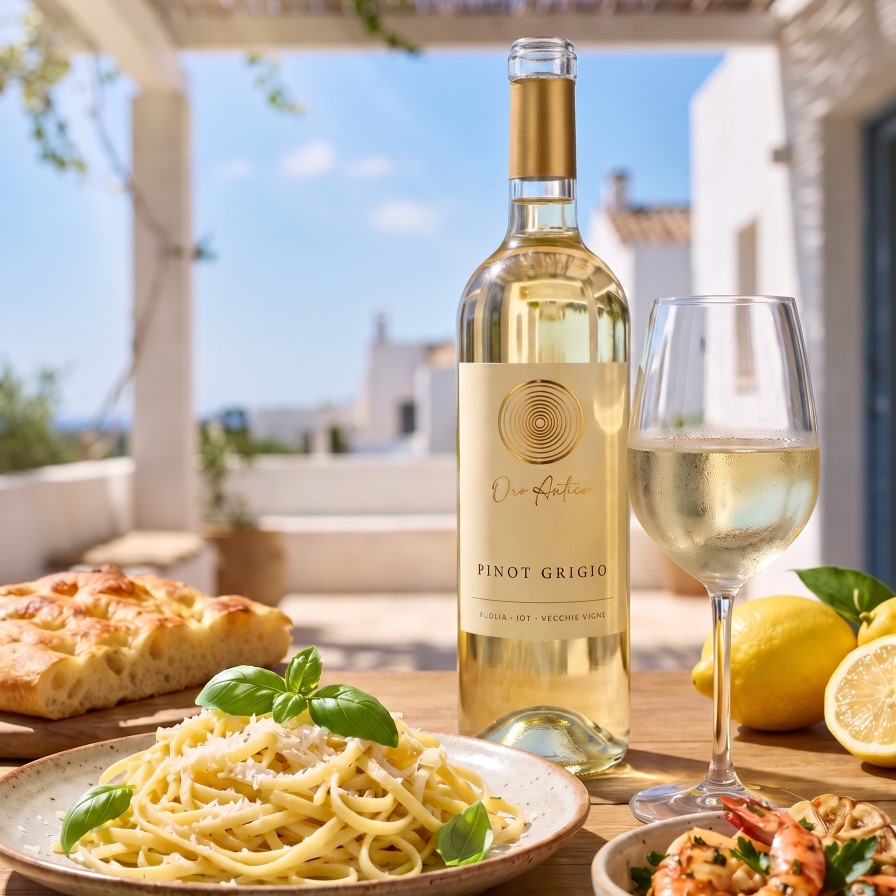 Oro Antico Pinot Grigio Puglia IGT 6er Vorteilspaket