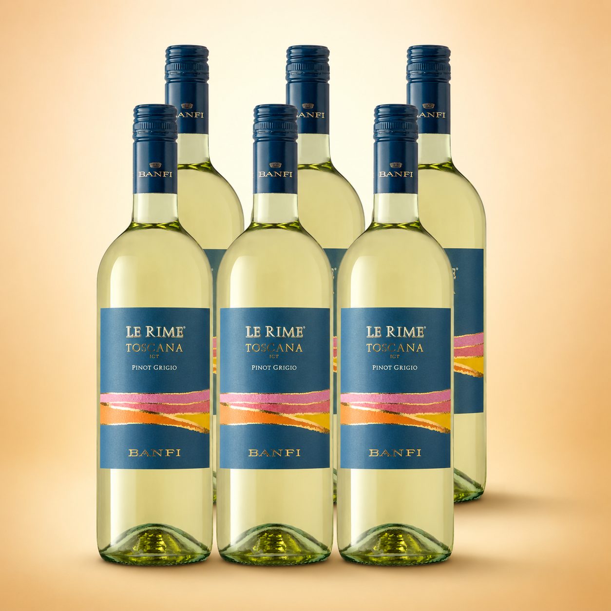 Banfi Le Rime Pinot Grigio 6er Vorratspaket