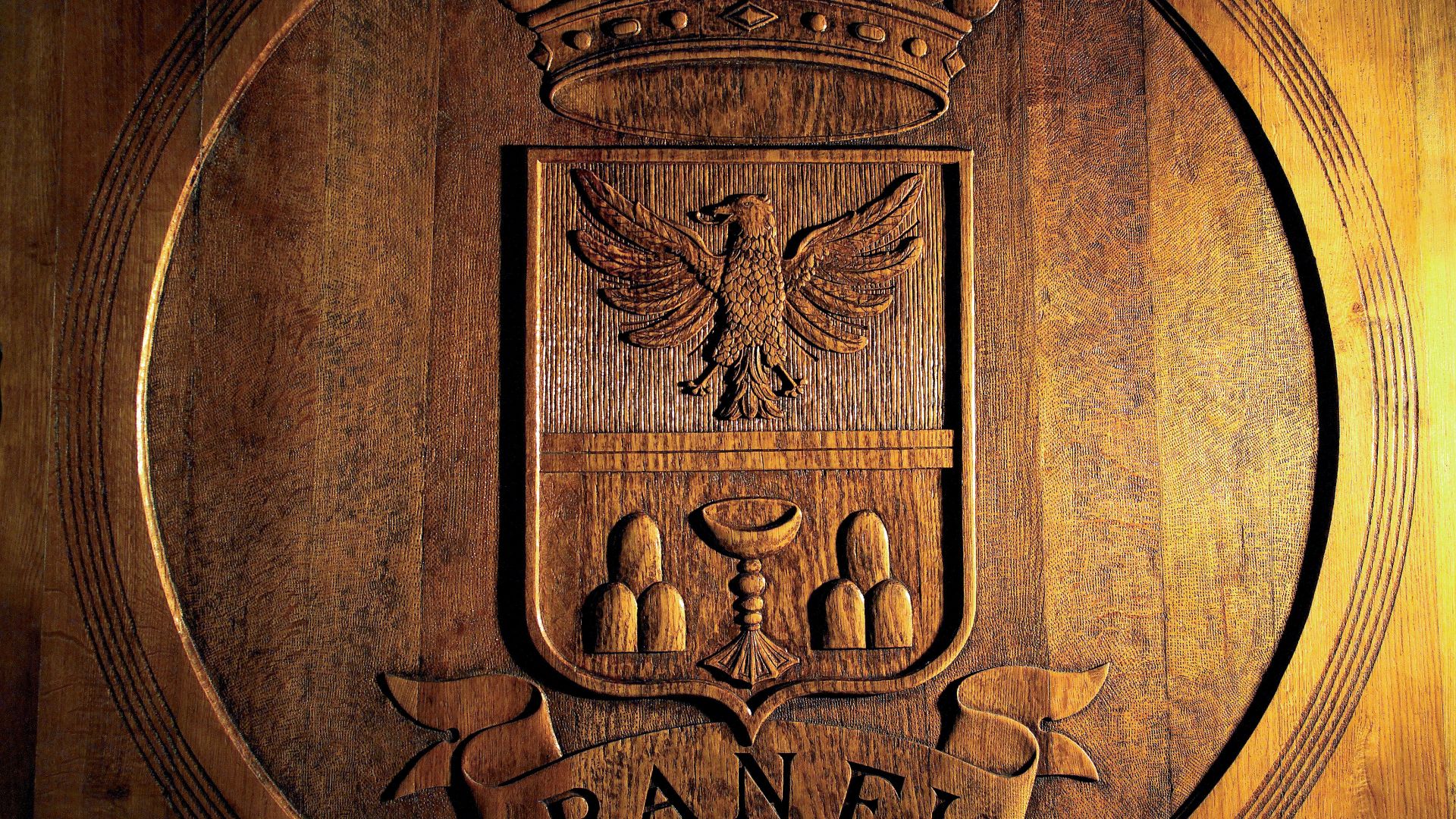 Barrique-Fassraum von Castello Banfi