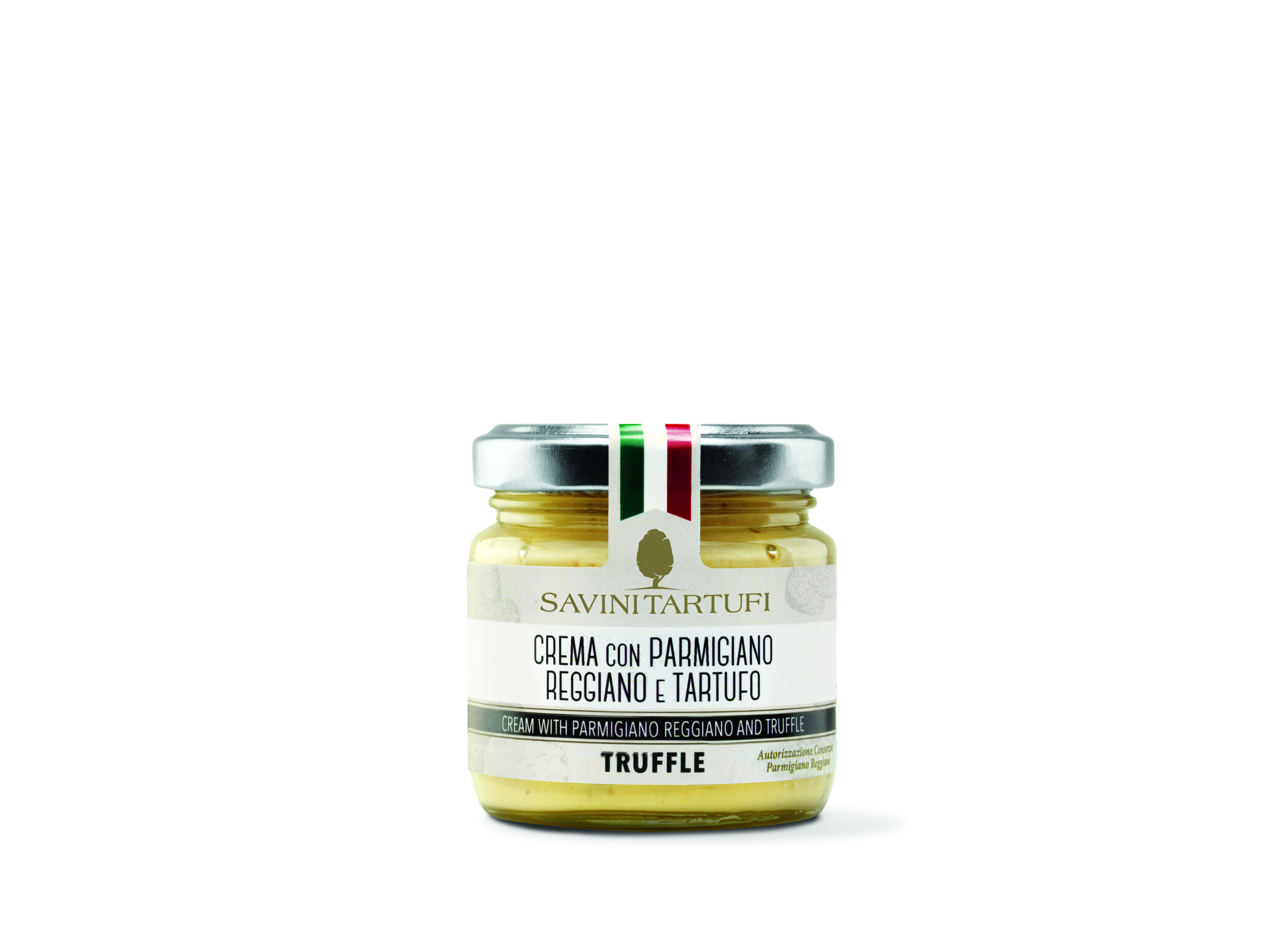Savini Tartufi Parmesancreme mit Trüffel – Crema con Parmigiano Reggiano 90 g