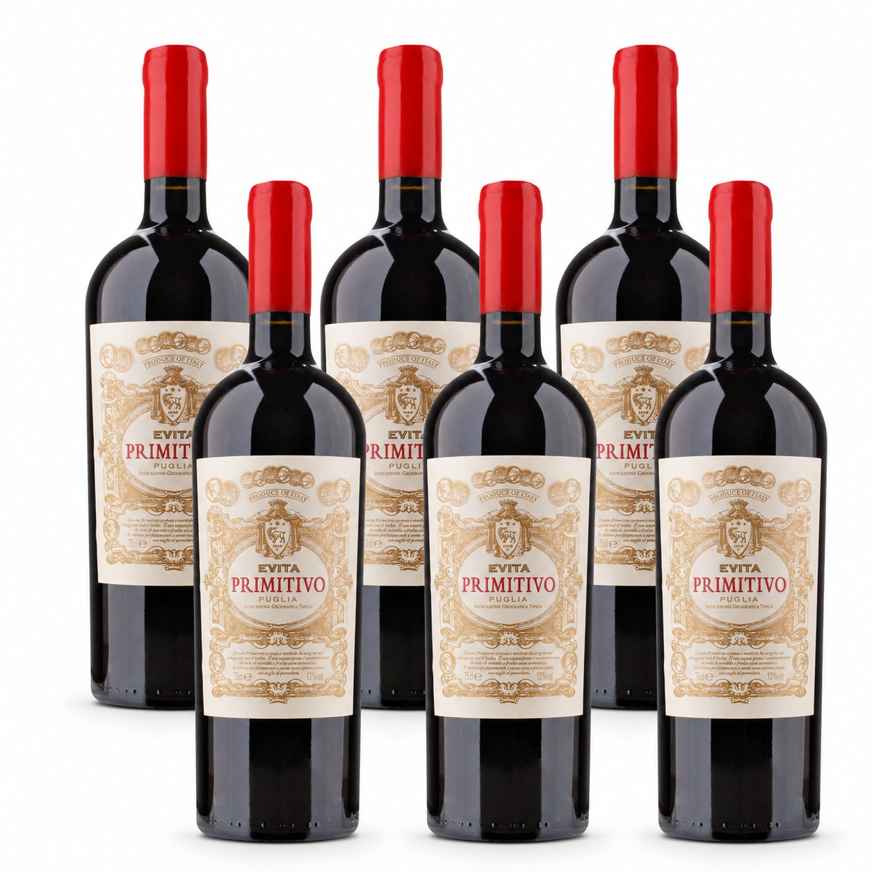 Primitivo IGT Puglia 2023 6er Weinpaket