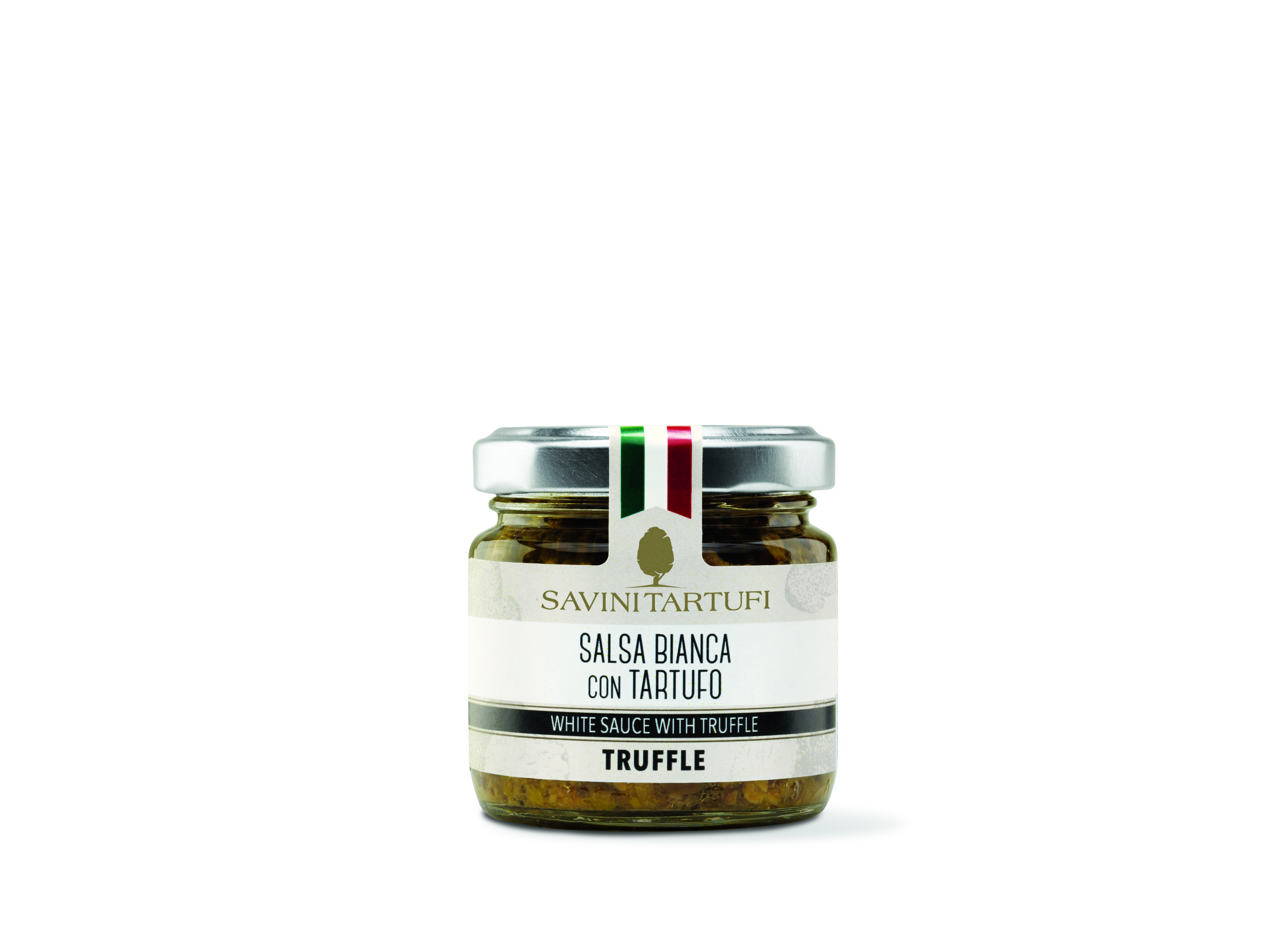 Savini Tartufi Weiße Trüffelsauce – Salsa Bianca con Tartufo 90 g