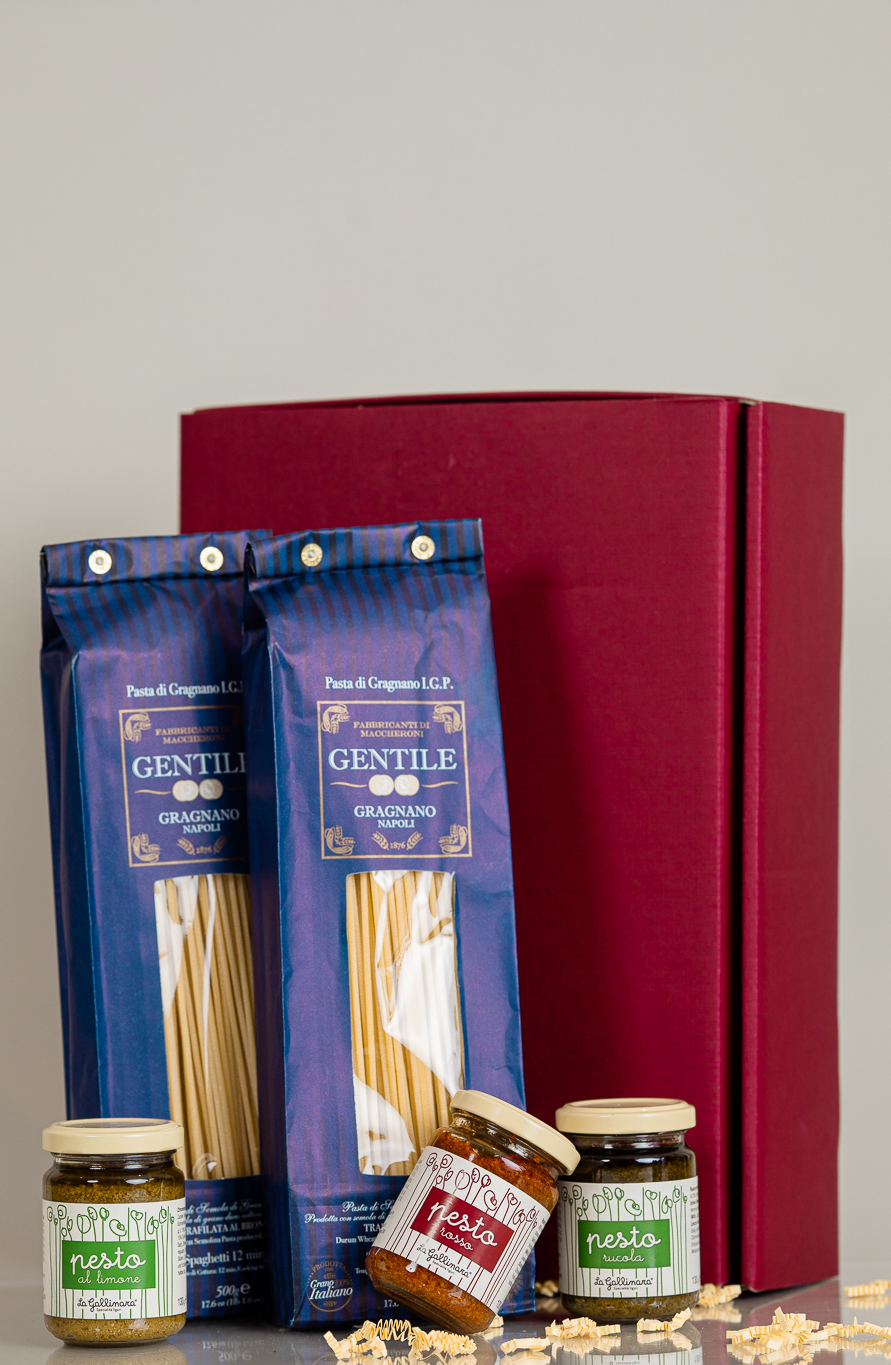 Präsent "Al Dente" - Feinkost in hochwertiger Geschenkverpackung