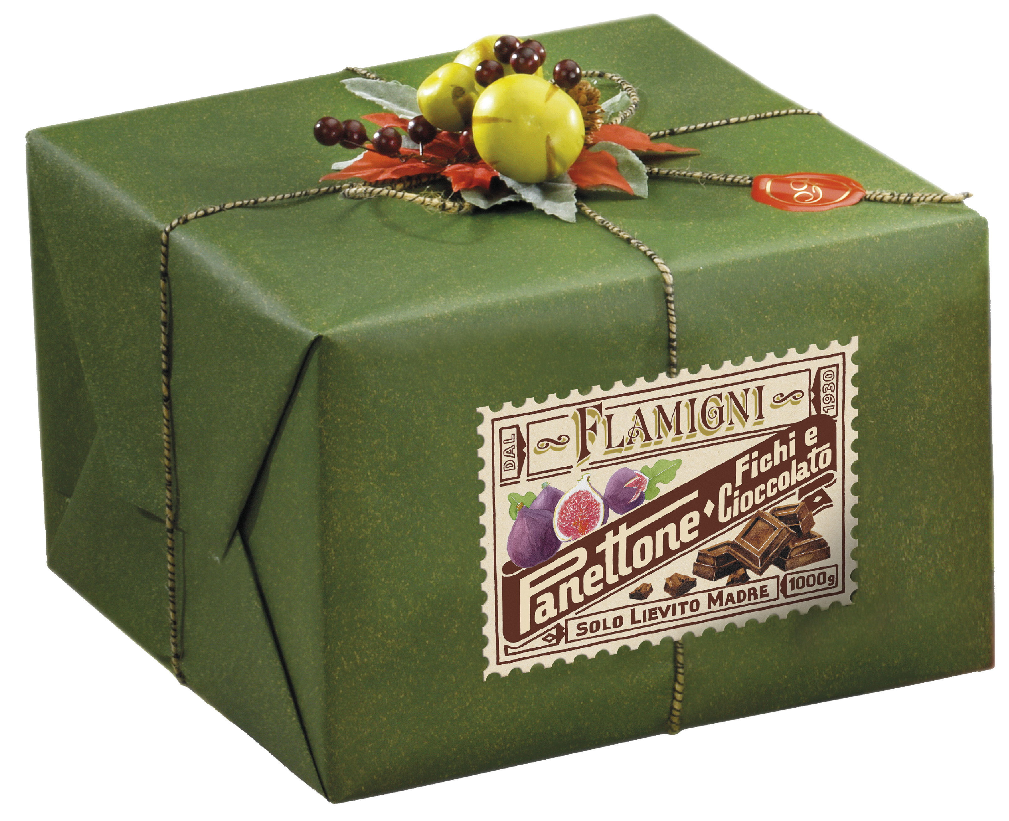 Panettone Feige & Schokolade 1 kg in Geschenkbox