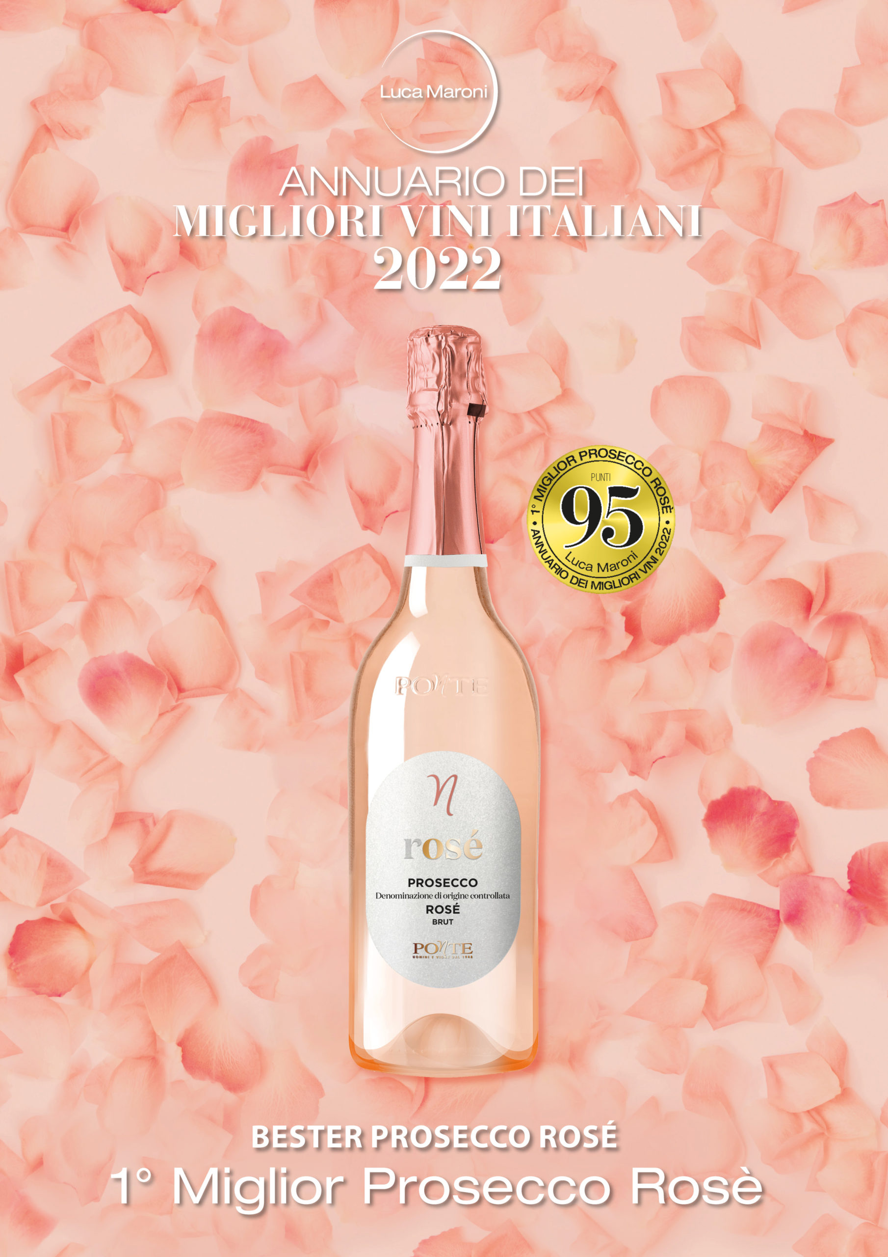 Viticoltori Ponte Prosecco Spumante Rosé Brut Millesimato DOC 2023 0,2L-image