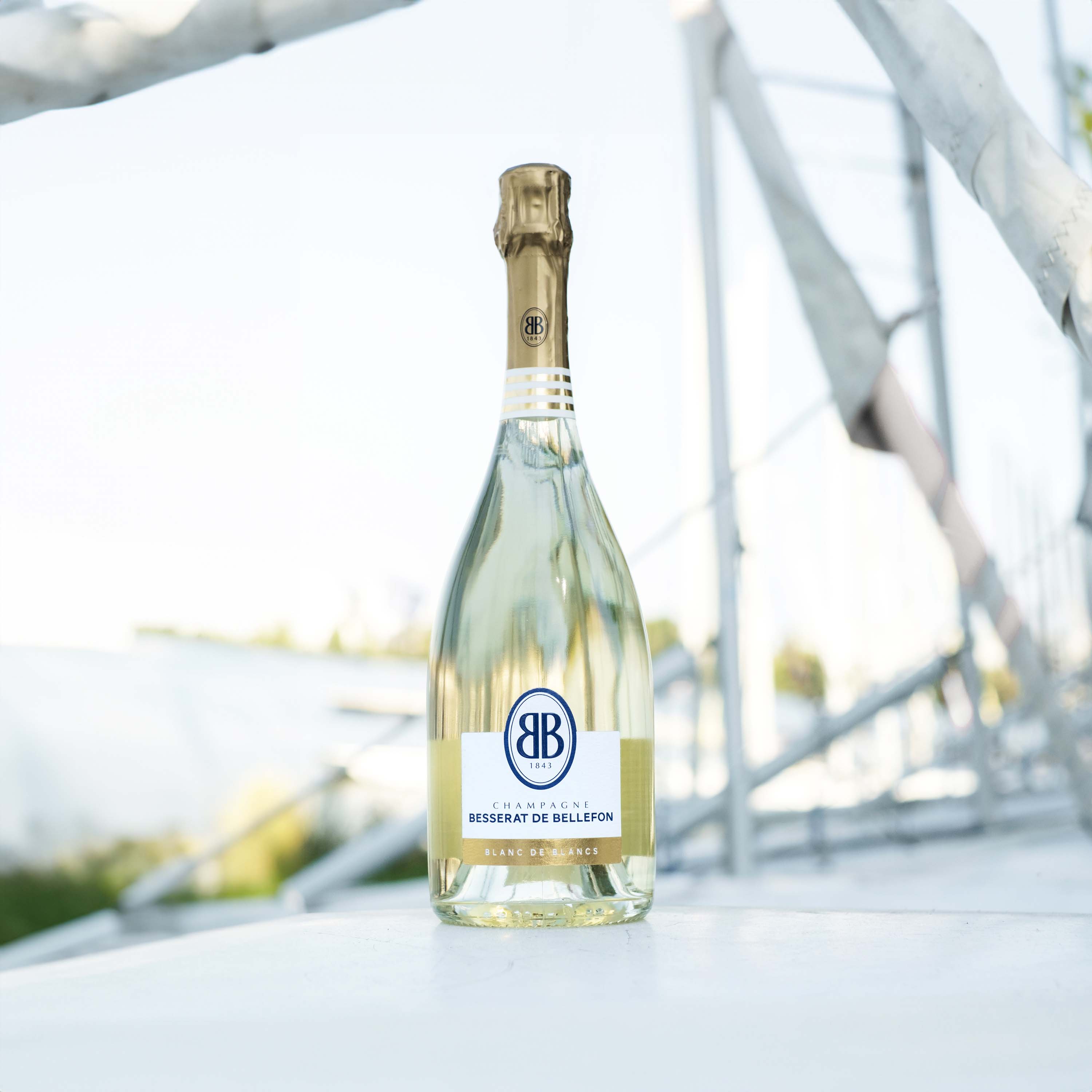 Champagne Besserat de Bellefon Blanc de Blancs Grand Cru, Flasche