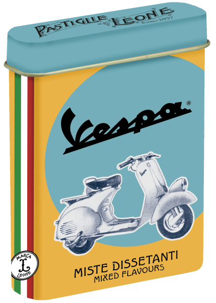 Pastiglie Leone Pastillen - verschiedene Geschmäcker "Piaggio Vespa" 15g