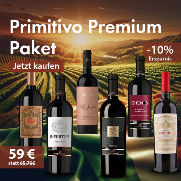 6er Primitivo Premium Probierpaket