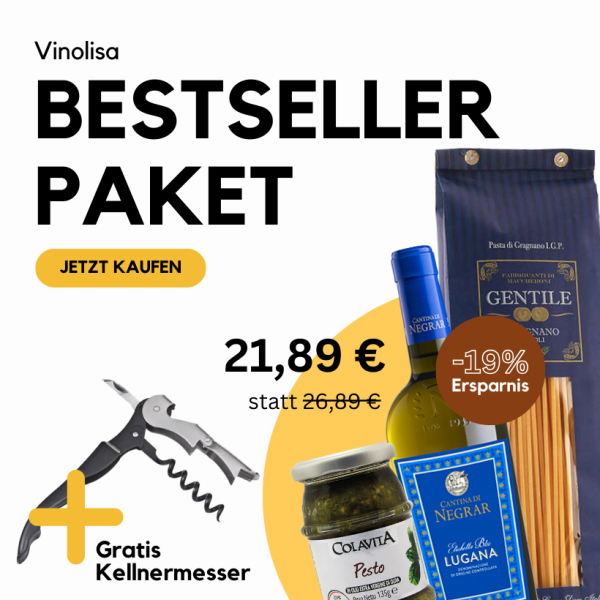 Bestseller Kombi Paket Lugana, Spaghetti und Pesto