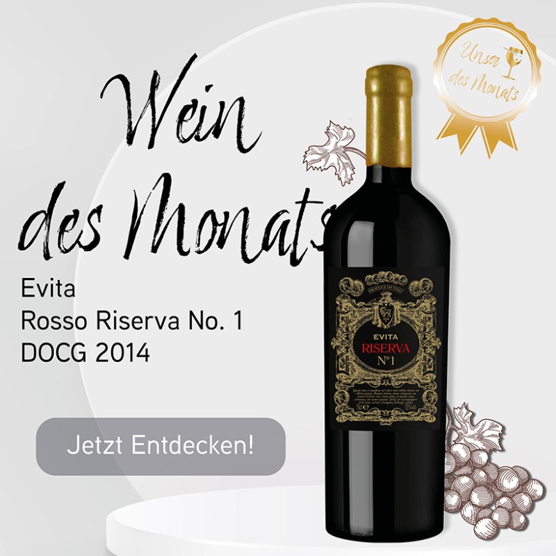 Evita Rosso Riserva No. 1 DOCG 2014