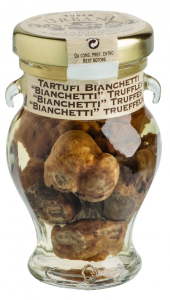 Urbani Tartufi Bianchetti - Ganze Bianchetti-Trüffel im 18g Glas