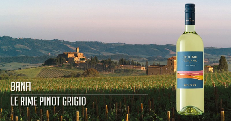 Castello Banfi Le Rime Pinot Grigio Toscana IGT 2021