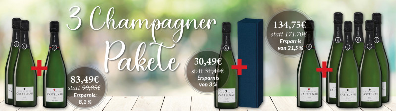 Unsere Champagnerpakete