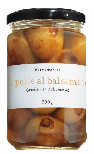 Cipolle Borettane all’ aceto balsamico - Zwiebeln in Balsamessig